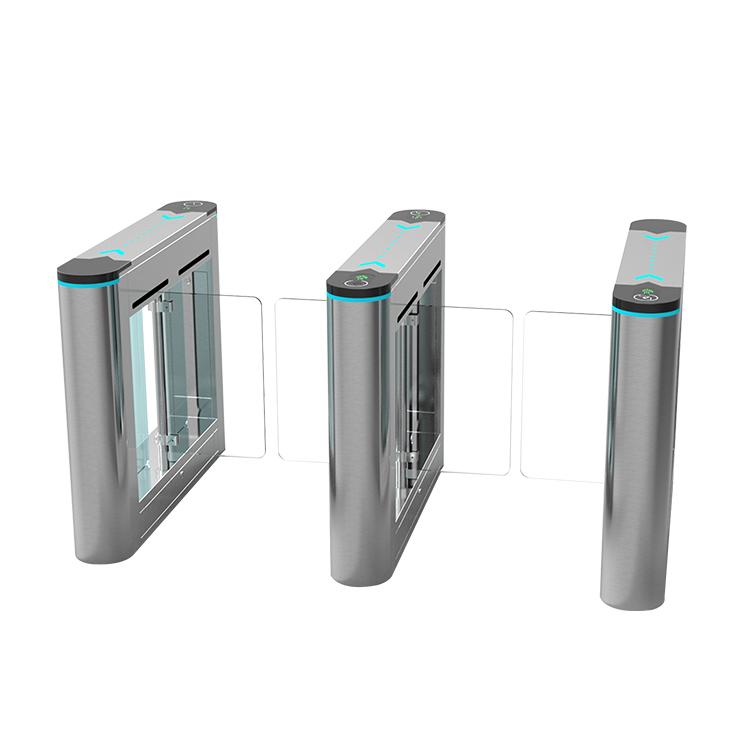 H205 security optical turnstile rfid card reader high speed gate